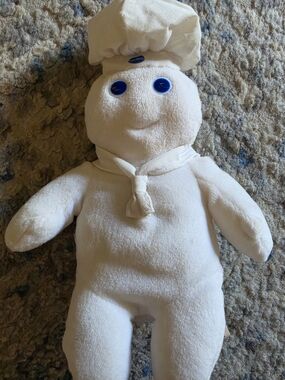 2006 Pillsbury Doughboy Plush Doll - Giggling Talker Toy (Animal Fair)